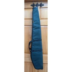 KOLPIN Padded Rifle Case Holder Plastic Butt End 48" Length Zip Leather Loop
